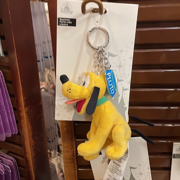 Disney Parks Pluto Keychain - Picture 2 of 2